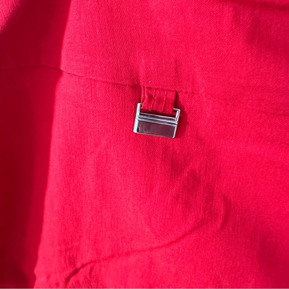 Women’s Alfani Red Cropped Crapi Pants - Picture 7 of 16